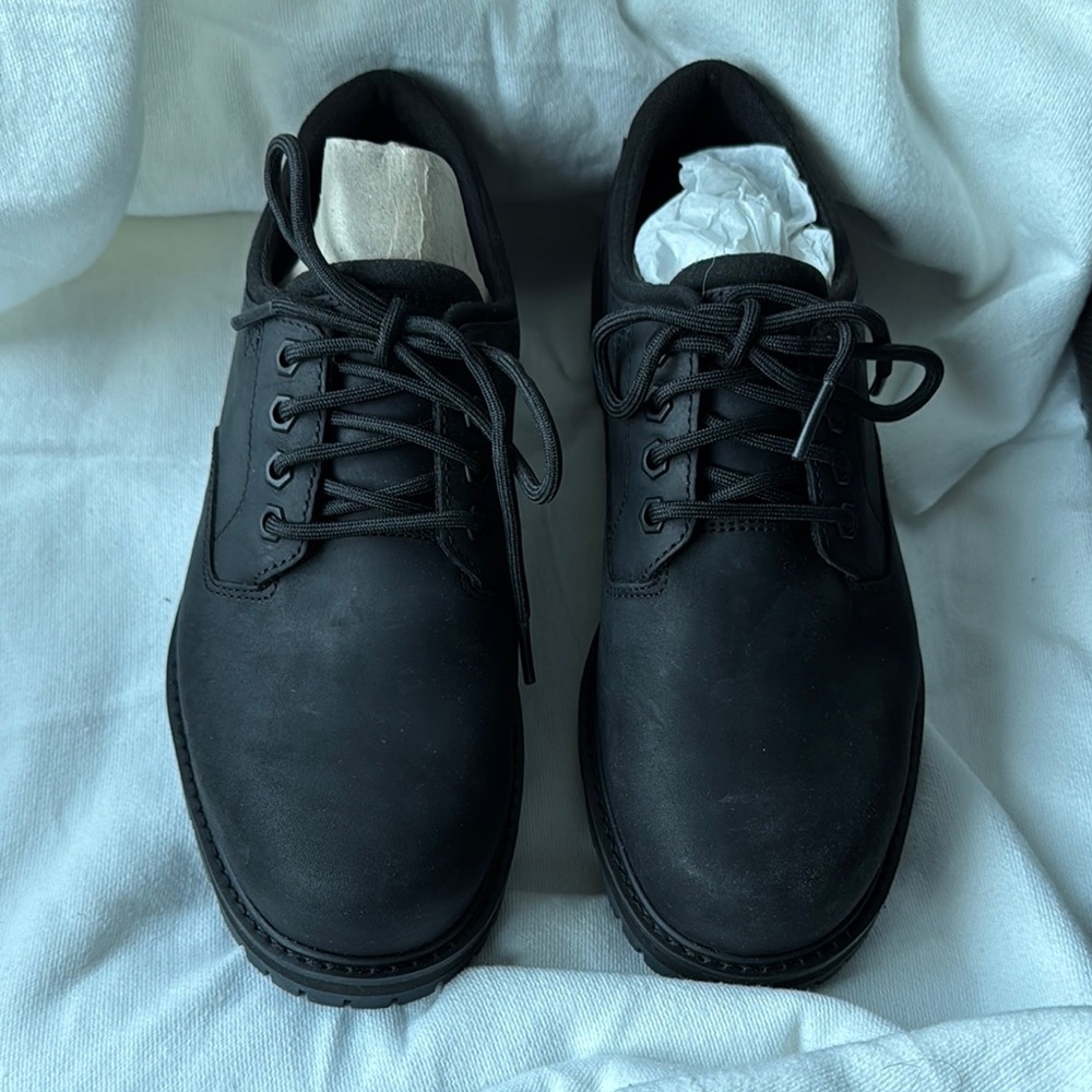 Timberland Britton Road Men Lace up Waterproof Classic Black Shoes